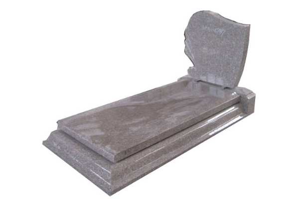 Headstone World - Products - Plot Enclosures - Avon Deco Edge Ledger