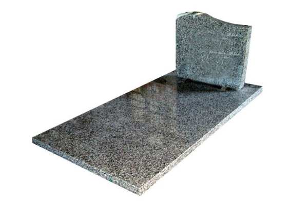 Headstone World - Products - Plot Enclosures - Shell Grey Overtop